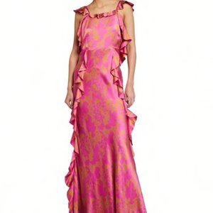 Tanya Taylor Haven Silk Maxi Dress
